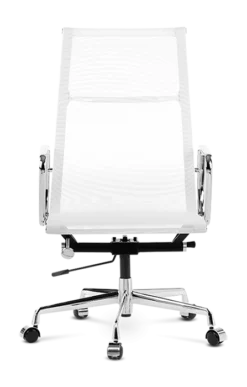 Eames Style EA119 Office Chair - White Mesh