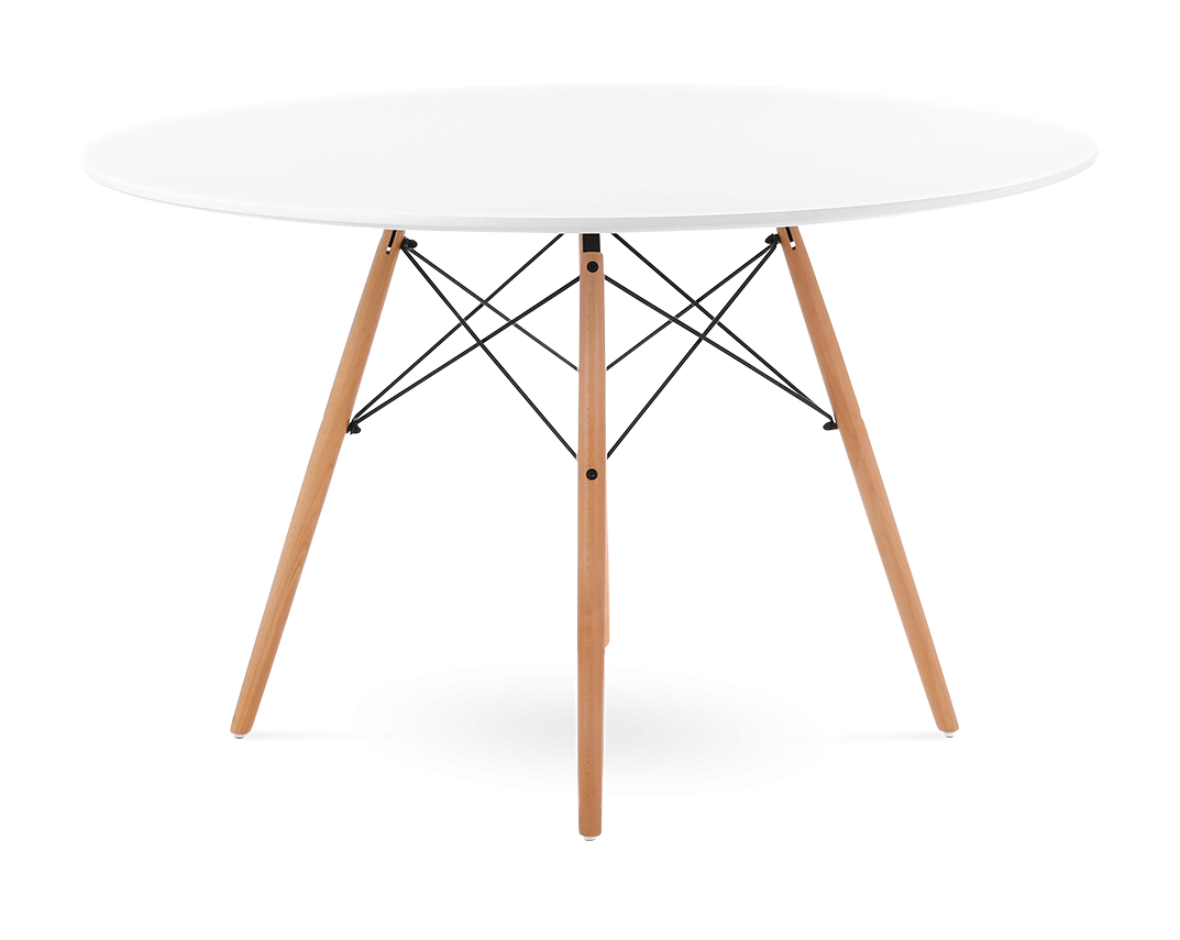 Eames Style Eiffel Dining Table - Image 3