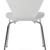 Designer Moulded Plywood Dining Chair - White