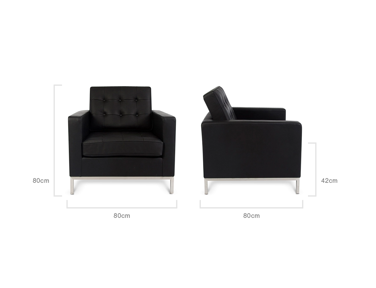 Knoll Style Armchair - Image 5