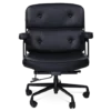 Limited Edition Eames Style ES104 Office Chair - Black Leather
