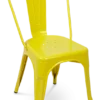 Pauchard Style Tolix Chair - Yellow Steel