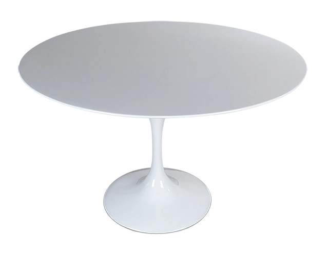 Saarinen Style 120cm Tulip Table - White - Image 2