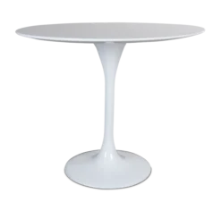 Saarinen Style 90cm Tulip Table - White