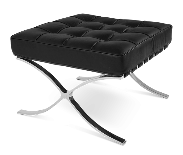 Van Der Rohe Style Barcelona Ottoman