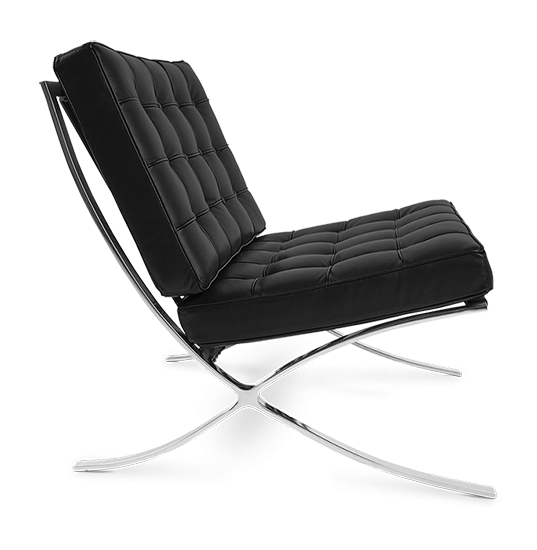 Van Der Rohe Style Barcelona Chair - Image 3