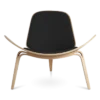 Wegner Style Shell Chair